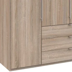 Wohnen Kleiderschränke|Schränke<300cm Schlafzimmerkleiderschrank mit Holzdekor - Zayun