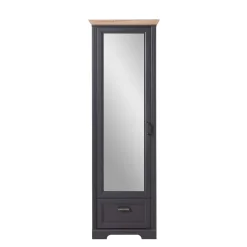 Wohnen Schränke<65cm schmaler Dielenschrank mit Spiegel Tür - Thumbs