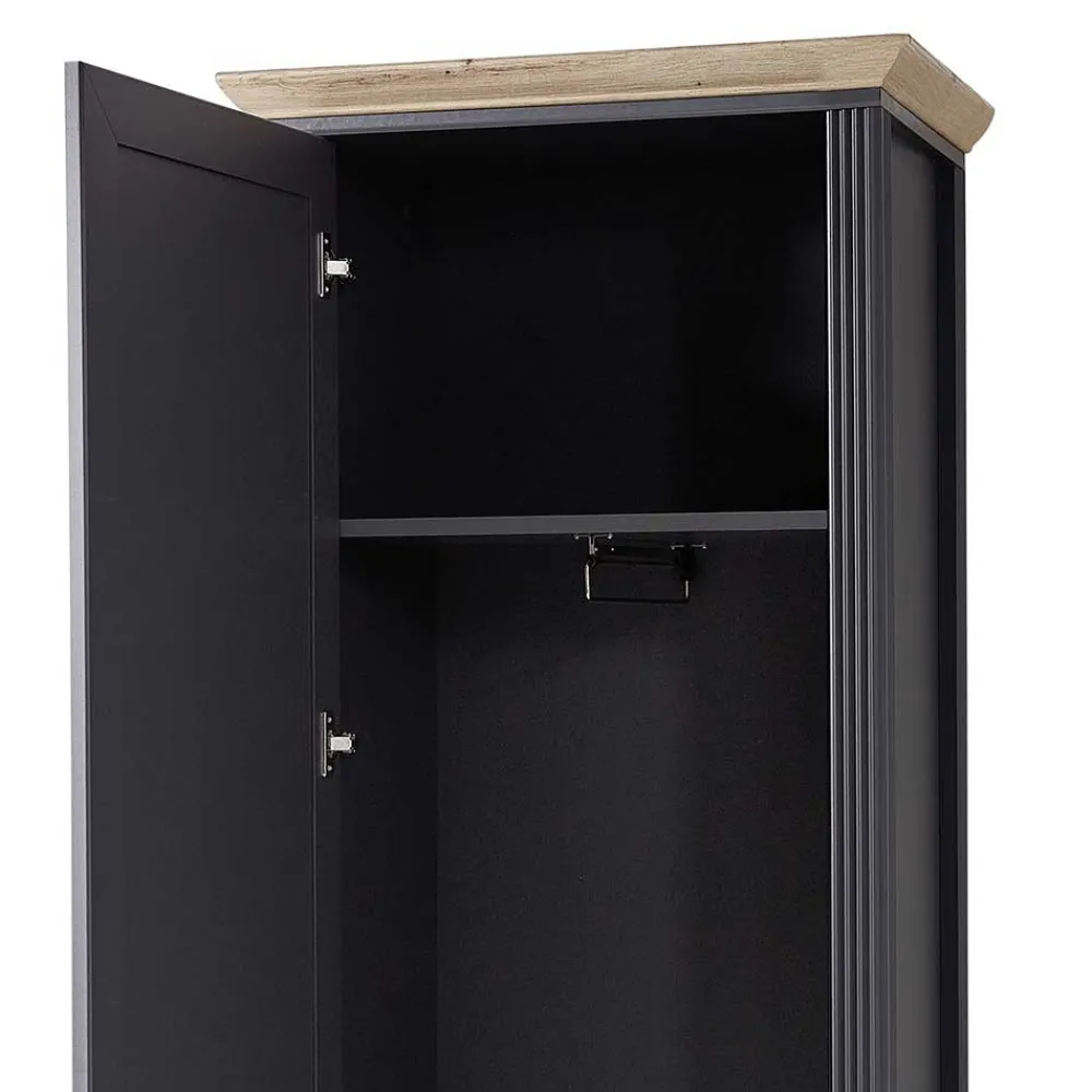 Wohnen Schränke<65cm schmaler Dielenschrank mit Spiegel Tür - Thumbs