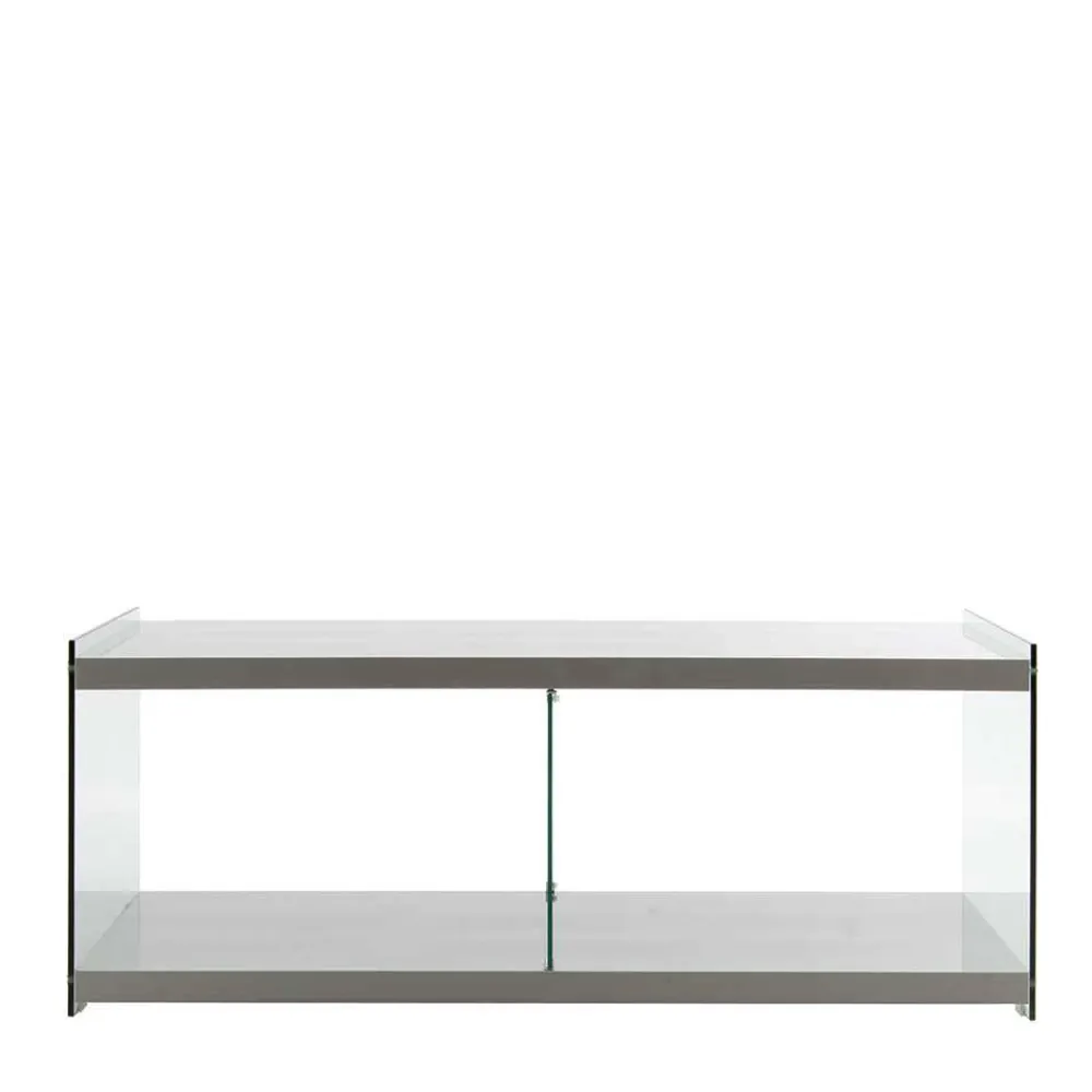 Wohnen Tv & Hifi-Möbel|Lowboards<120cm TV Board in Hochglanz Grau - Verez