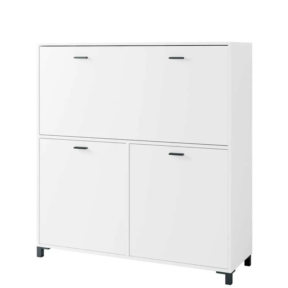 Wohnen Highboards<Computer Schrank in Weiß - Darpanos