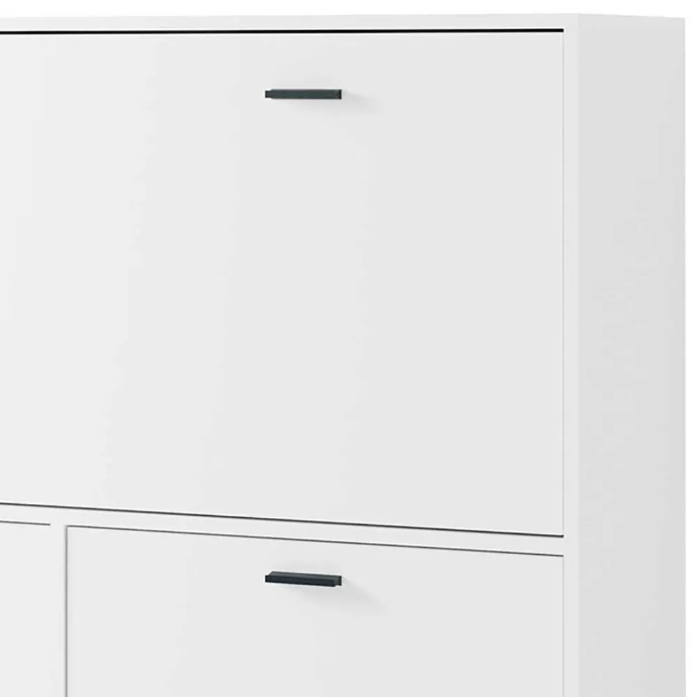 Wohnen Highboards<Computer Schrank in Weiß - Darpanos