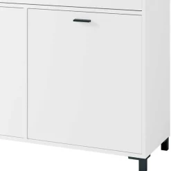 Wohnen Highboards<Computer Schrank in Weiß - Darpanos