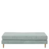 Wohnen Hocker<Cord Couchhocker in Silbergrau - Sectian