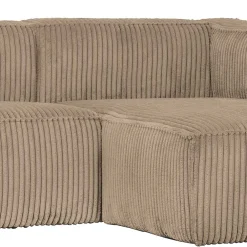 Wohnen Sofas<Cord Ecksofa in Beige ohne Bodenfreiheit - Hermanos