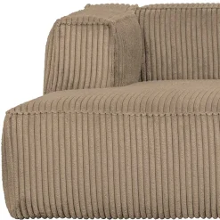 Wohnen Sofas<Cord Ecksofa in Beige ohne Bodenfreiheit - Hermanos