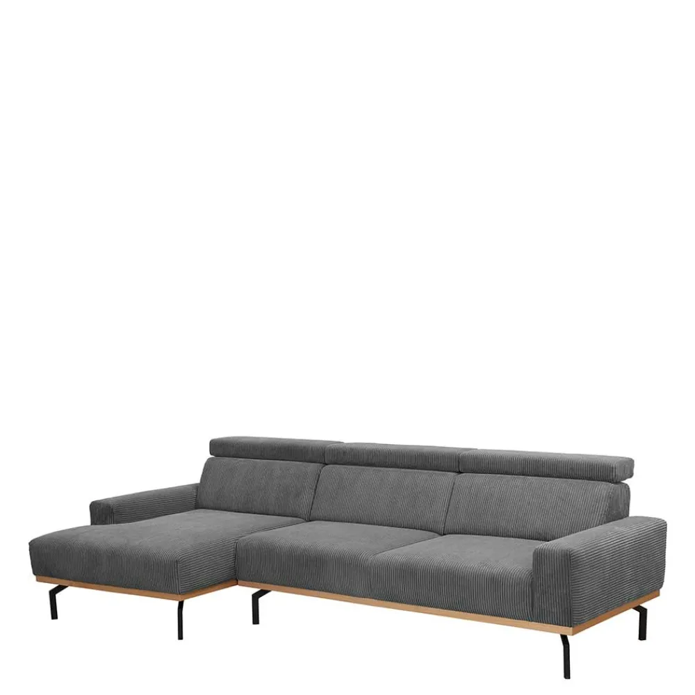 Wohnen Sofas<Cord L-Sofa mit verstellbarer Rückenhöhe - Jaypur