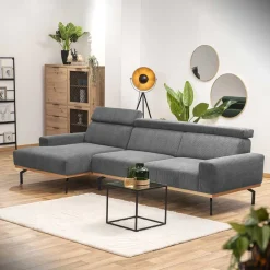 Wohnen Sofas<Cord L-Sofa mit verstellbarer Rückenhöhe - Jaypur