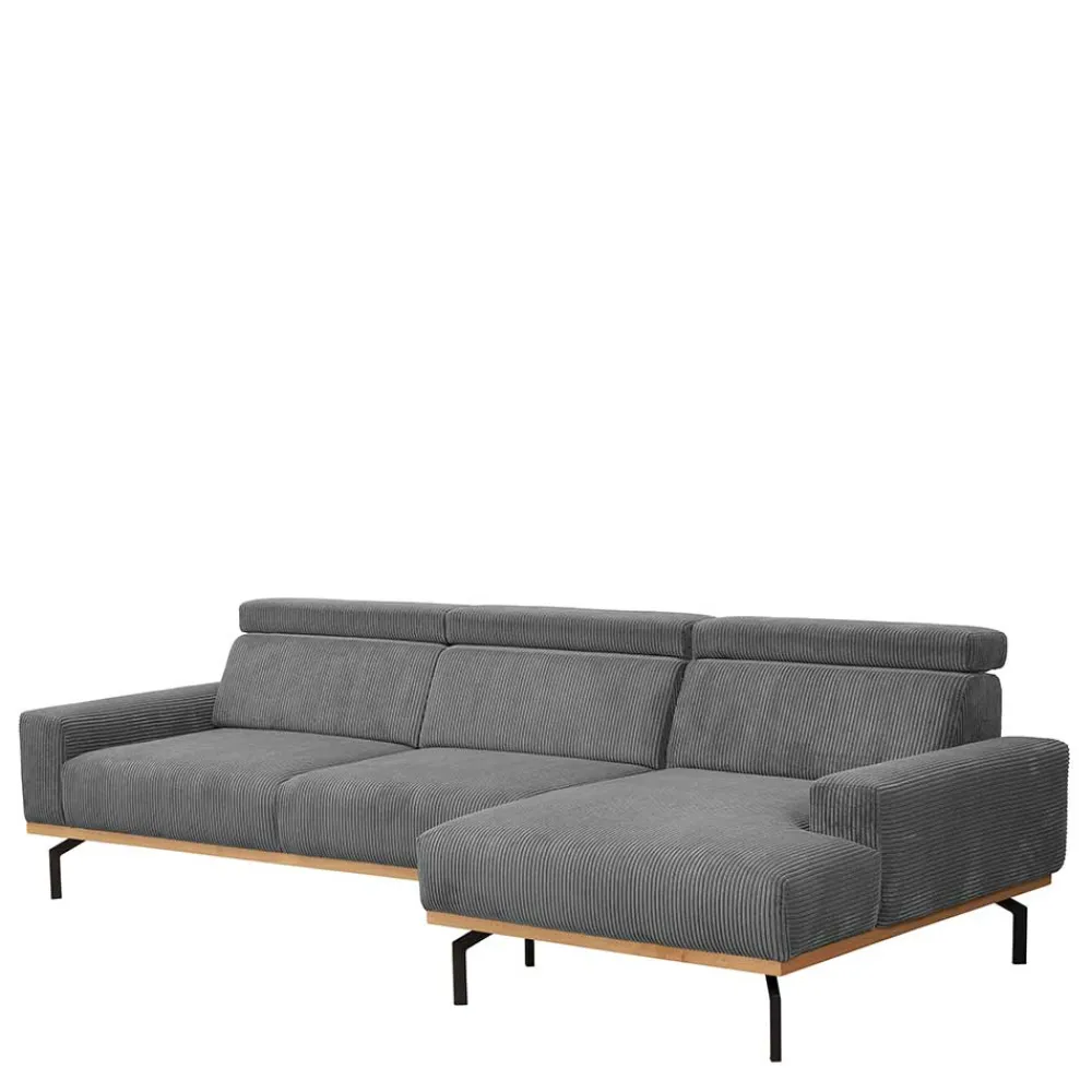 Wohnen Sofas<Cord L-Sofa mit verstellbarer Rückenhöhe - Jaypur