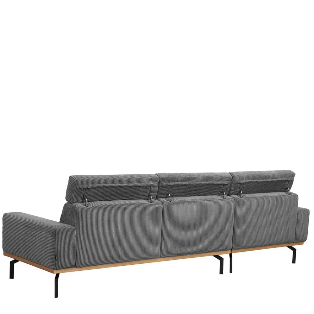 Wohnen Sofas<Cord L-Sofa mit verstellbarer Rückenhöhe - Jaypur