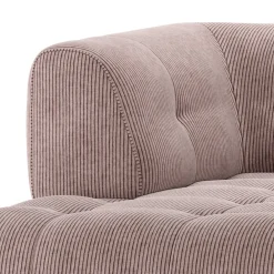 Wohnen Sofas<Cord Modulsofa Eckelement in Mauve - Samorah
