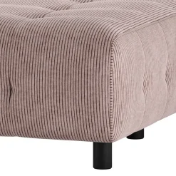 Wohnen Sofas<Cord Modulsofa Eckelement in Mauve - Samorah
