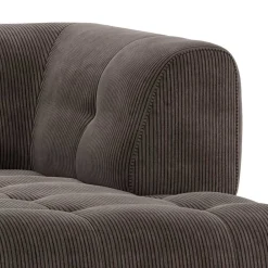 Wohnen Sofas<Cord Modulsofa Eckteil in Graubraun - Vita