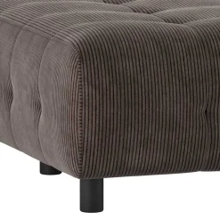 Wohnen Sofas<Cord Modulsofa Eckteil in Graubraun - Vita