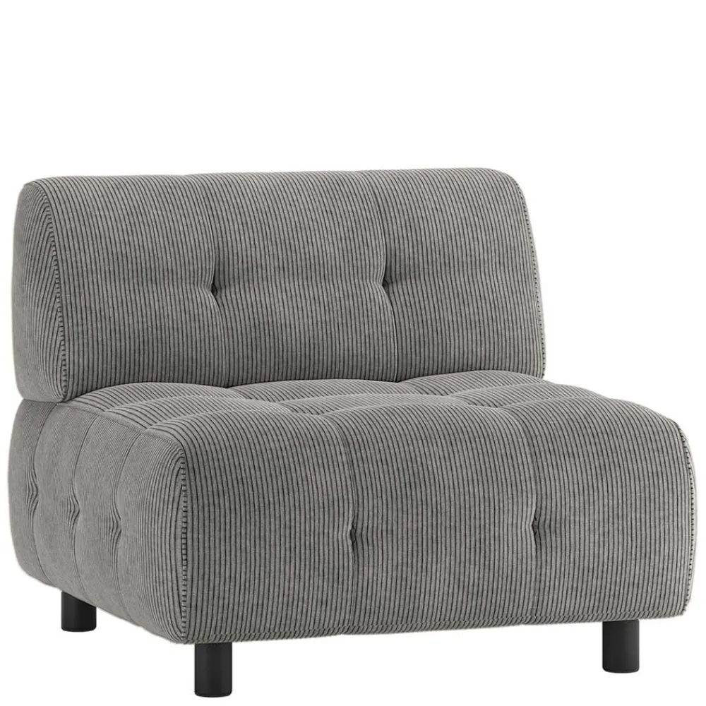 Wohnen Sofas<Cord Sofamodul in Graugrün - Andina