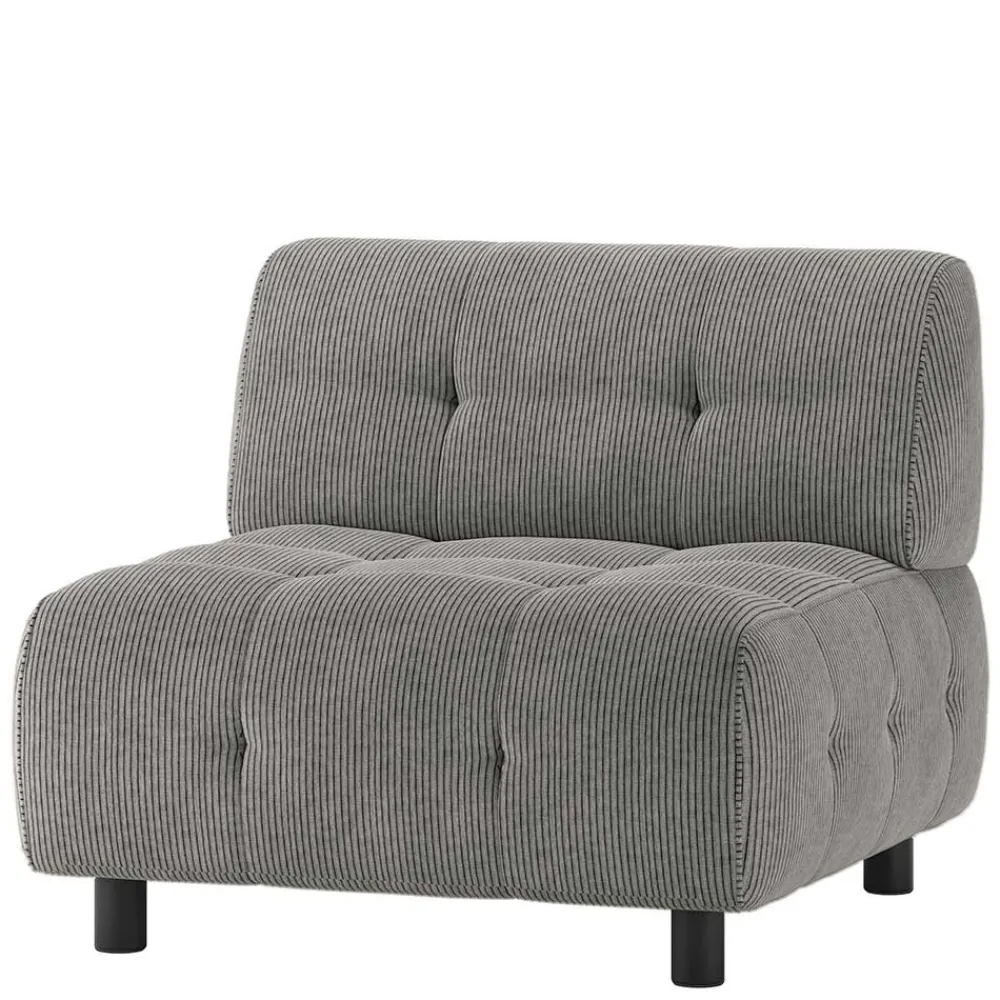 Wohnen Sofas<Cord Sofamodul in Graugrün - Andina