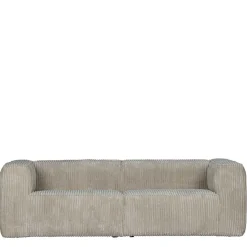 Wohnen Sofas<Cord Wohnzimmercouch in Beigegrau - Jamiesa