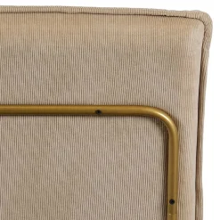 Wohnen Sessel<Cord Wohnzimmerstuhl in Beige - Velsamos