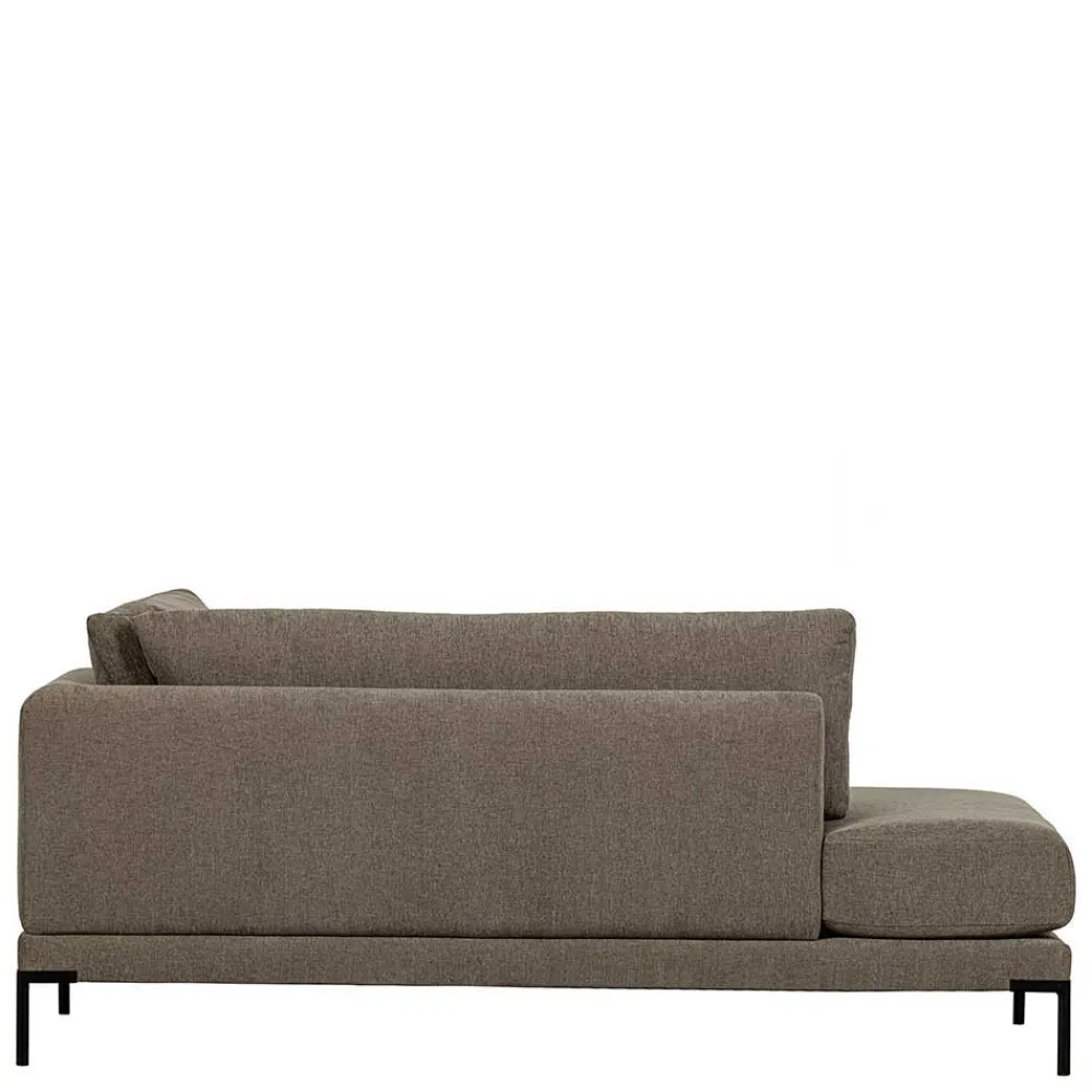 Wohnen Sofas<Couch aus Modulen in Taupe Stoff - Birte