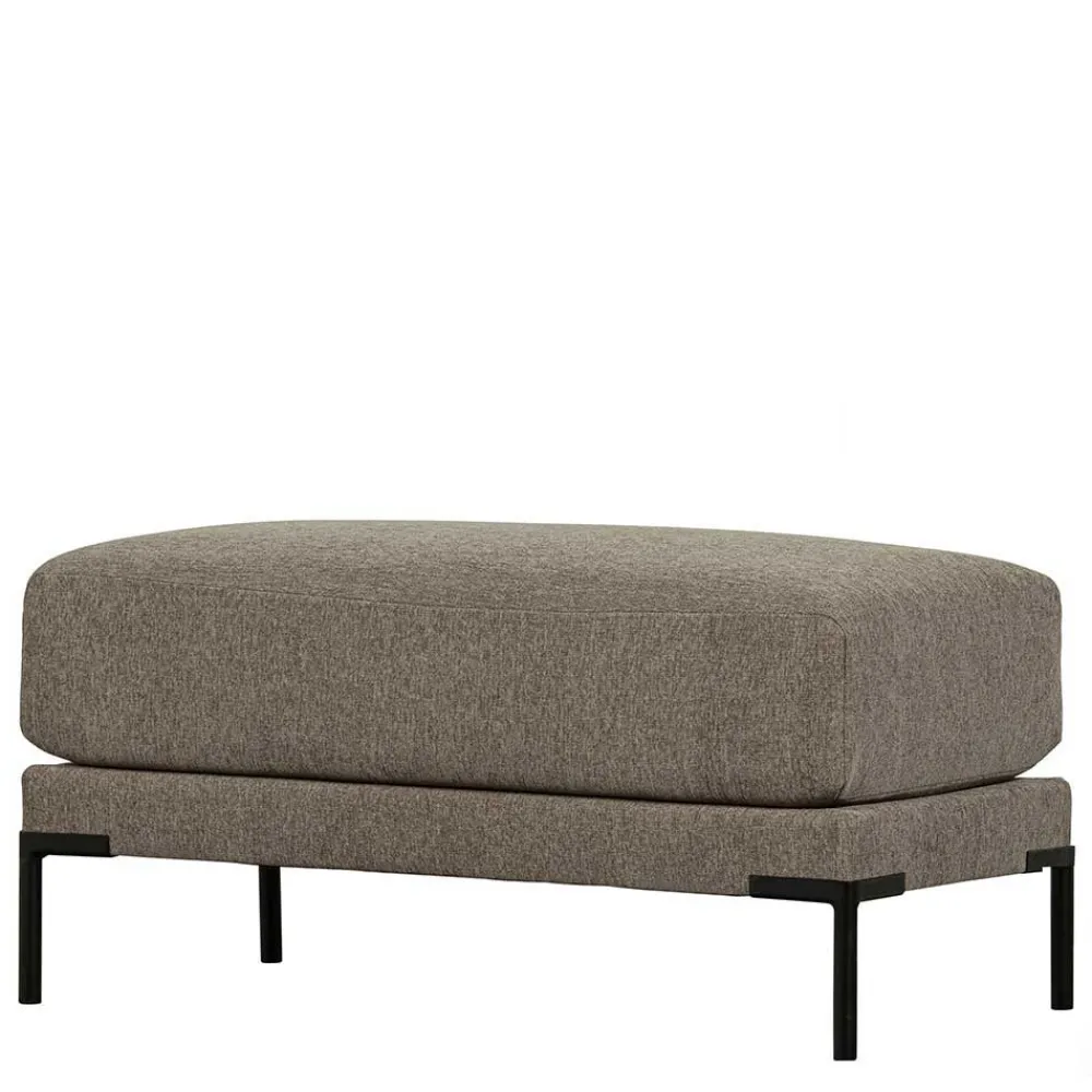 Wohnen Sofas<Couch aus Modulen in Taupe Stoff - Birte