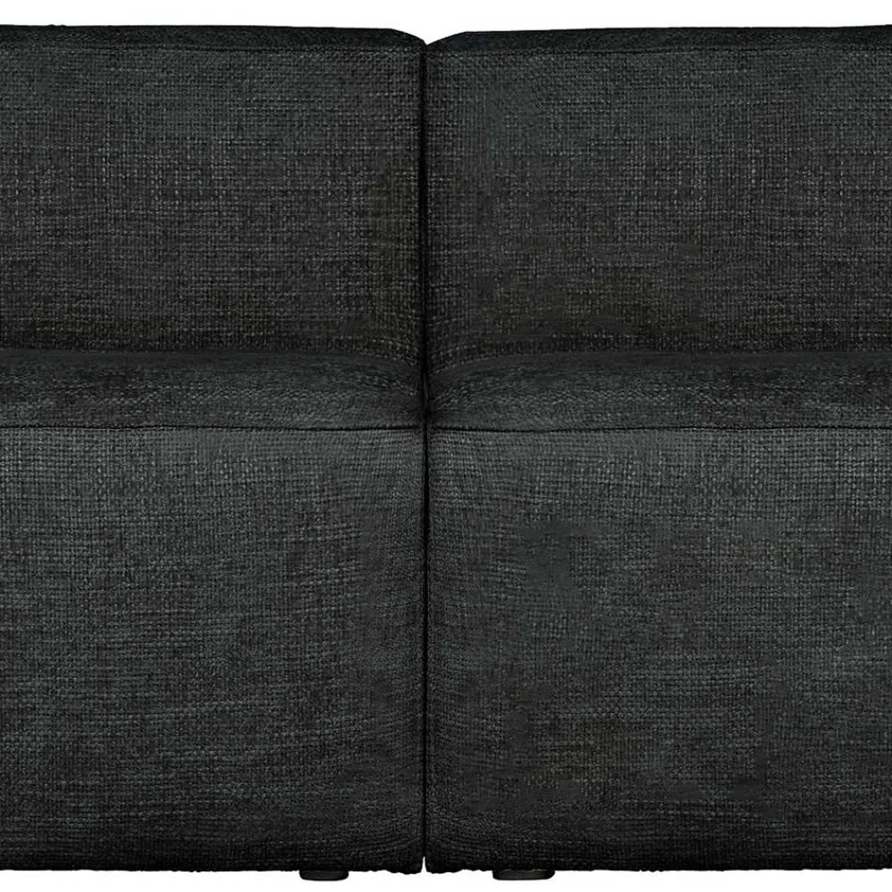 Wohnen Sofas<Couch aus Strukturstoff in Dunkelgrau - Filigrano