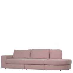 Wohnen Sofas<Couch mit Armlehne links in Rosa - Draschna