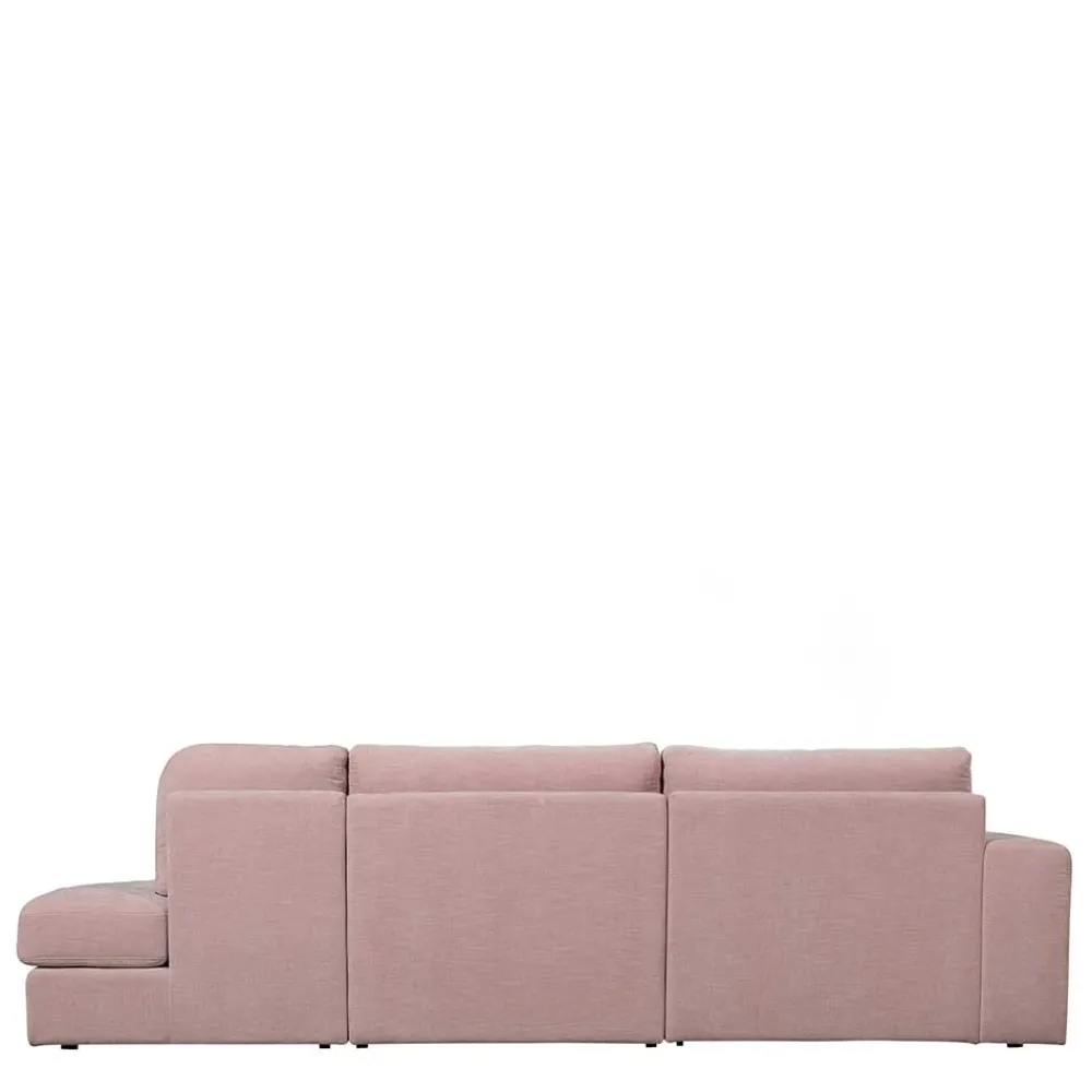 Wohnen Sofas<Couch mit Armlehne links in Rosa - Draschna