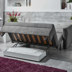 Wohnen Sofas<Couch mit hochwertiger Faltmechanik - Schlaffunktion - Pure
