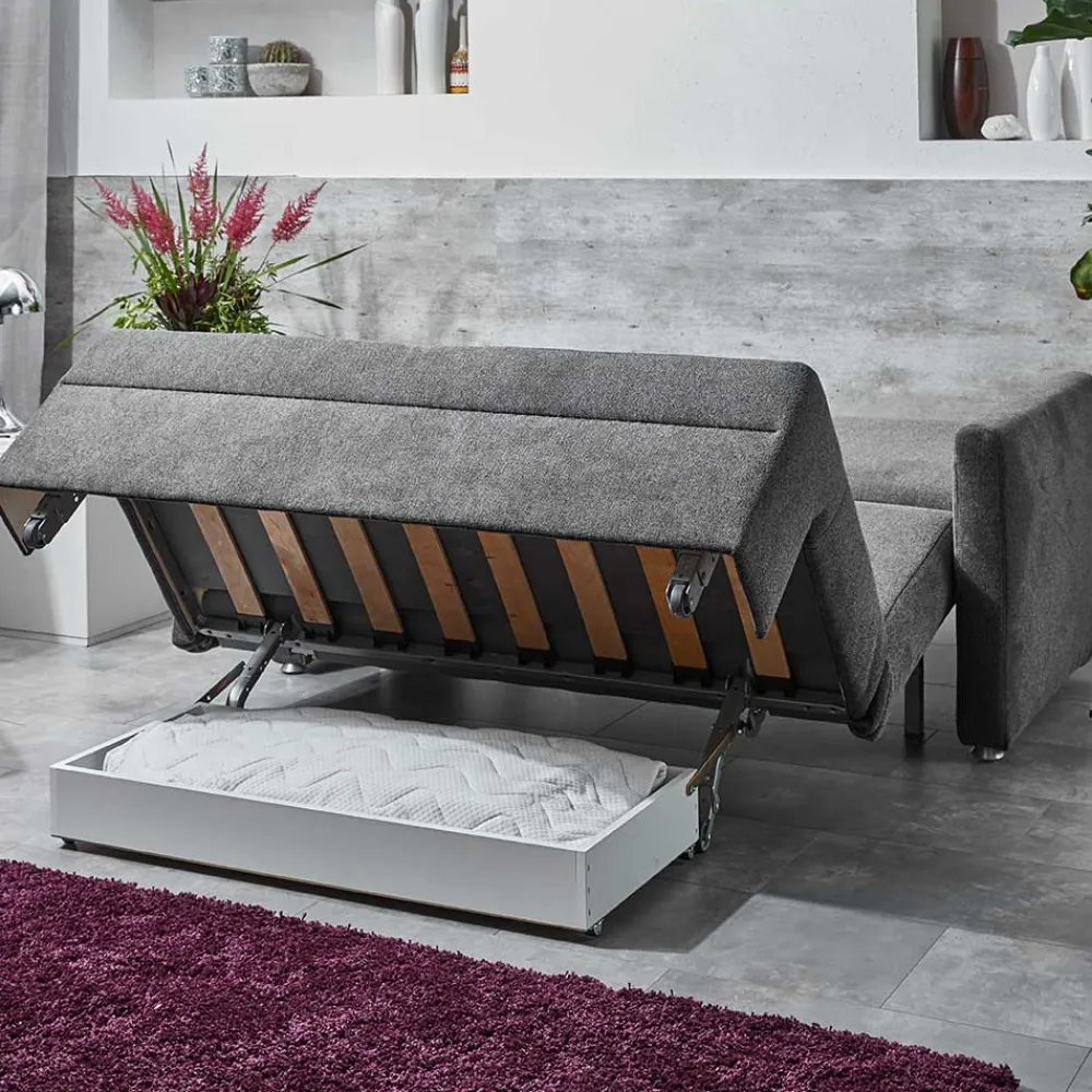 Wohnen Sofas<Couch mit hochwertiger Faltmechanik - Schlaffunktion - Pure