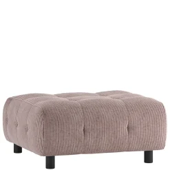 Wohnen Hocker<Couch Polsterhocker in Mauve Cord - Samorah