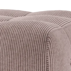 Wohnen Hocker<Couch Polsterhocker in Mauve Cord - Samorah