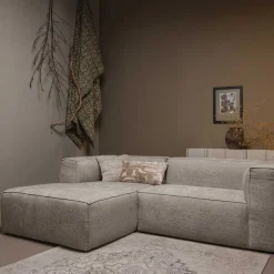 Wohnen Sofas<Couchecke in Beigegrau meliert - Babro