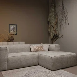 Wohnen Sofas<Couchecke in Beigegrau meliert - Babro