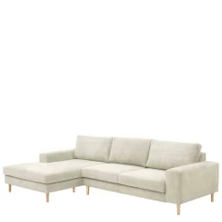 Wohnen Sofas<Couchecke in Cremeweiß Cordbezug - Zubella
