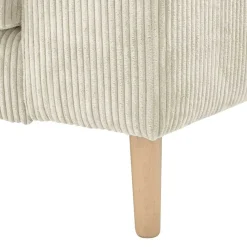 Wohnen Sofas<Couchecke in Cremeweiß Cordbezug - Zubella