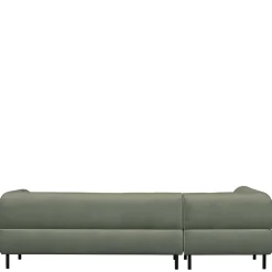 Wohnen Sofas<Couchecke in Graugrün Samt - Belinda