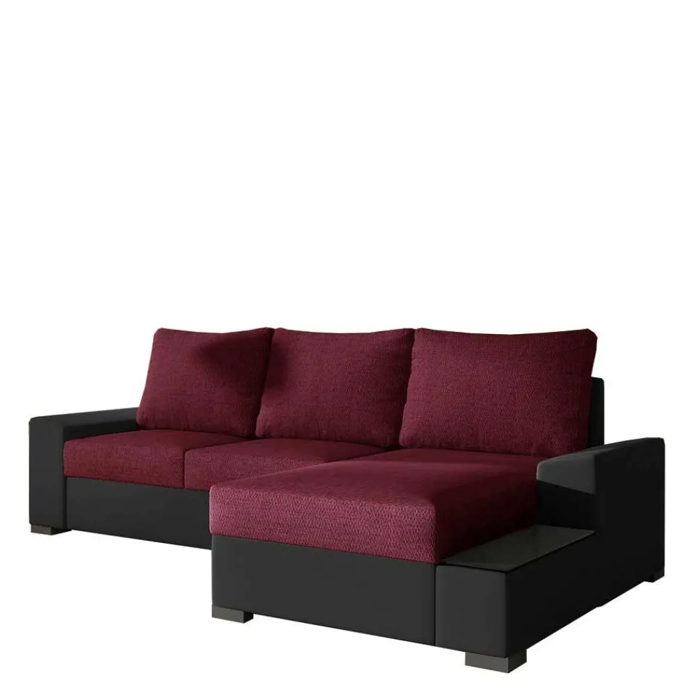 Wohnen Sofas<Couchecke in Magenta und Schwarz - And
