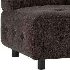 Wohnen Sofas<Couch-Eckmodul in Graubraun & Schwarz - Sundini