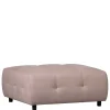 Wohnen Hocker<Couchhocker in Mauve Stoff - Grove