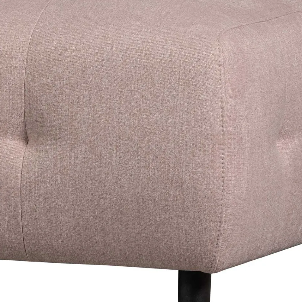 Wohnen Hocker<Couchhocker in Mauve Stoff - Grove