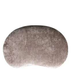 Wohnen Hocker<Couchhocker in Taupe Chenille - Fridelia
