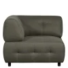Wohnen Sofas<Couchmodul Ecke in Blassgrün Stoff - Niridena