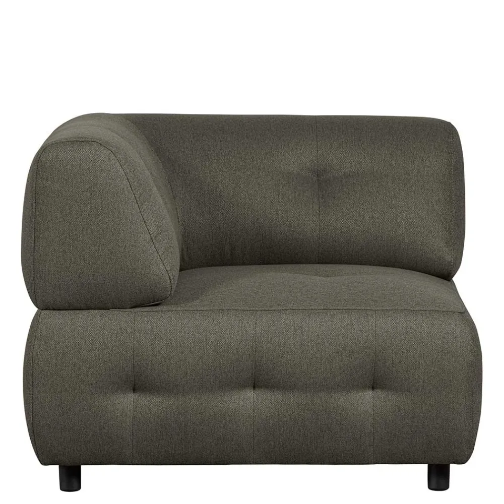 Wohnen Sofas<Couchmodul Ecke in Blassgrün Stoff - Niridena