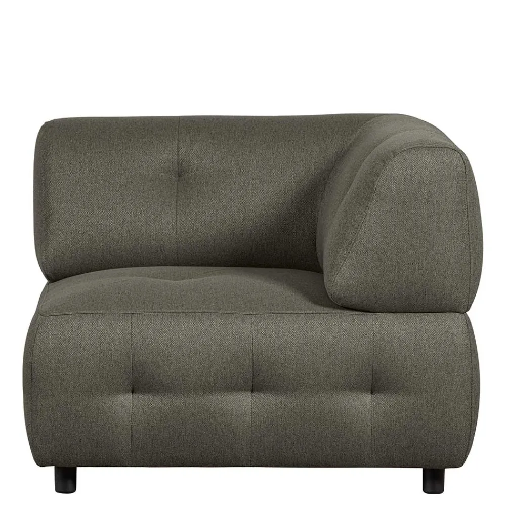 Wohnen Sofas<Couchmodul Ecke in Blassgrün Stoff - Niridena