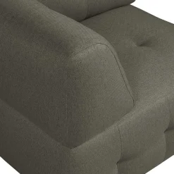 Wohnen Sofas<Couchmodul Ecke in Blassgrün Stoff - Niridena
