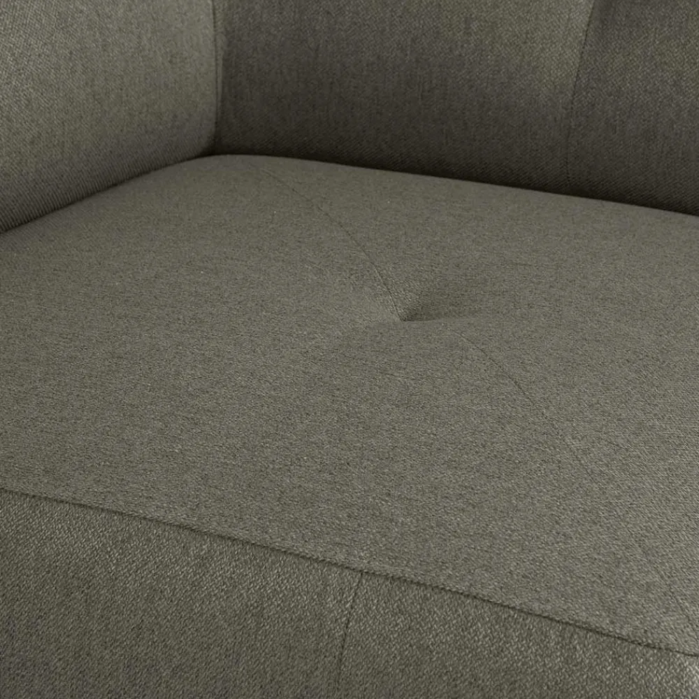 Wohnen Sofas<Couchmodul Ecke in Blassgrün Stoff - Niridena