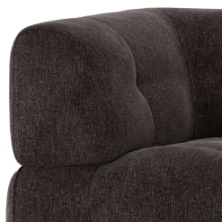 Wohnen Sofas<Couchmodul Ecke links in Graubraun - Sundini