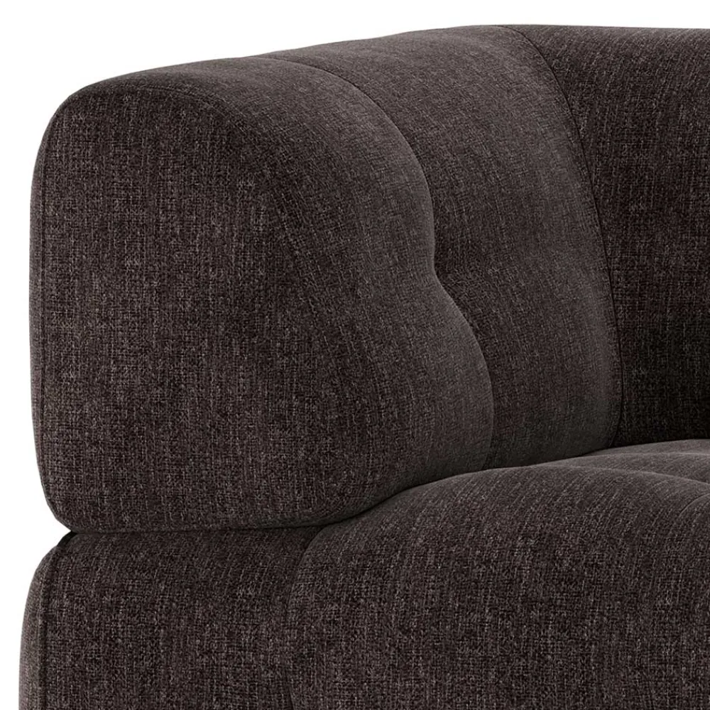 Wohnen Sofas<Couchmodul Ecke links in Graubraun - Sundini