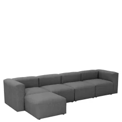 Wohnen Sofas<Couchmodul Kombination in Anthrazit - Telrama (fünfteilig)