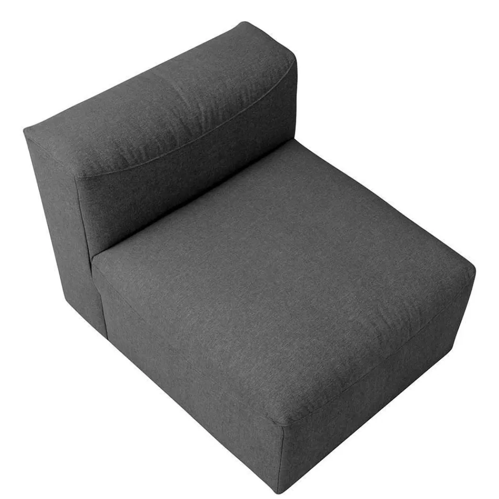 Wohnen Sofas<Couchmodul Kombination in Anthrazit - Telrama (fünfteilig)